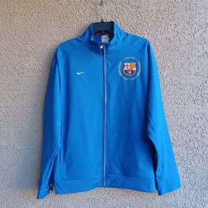 2007-2008 FC Barcelona Camp Nou Full Zip Nike Jacket Size M